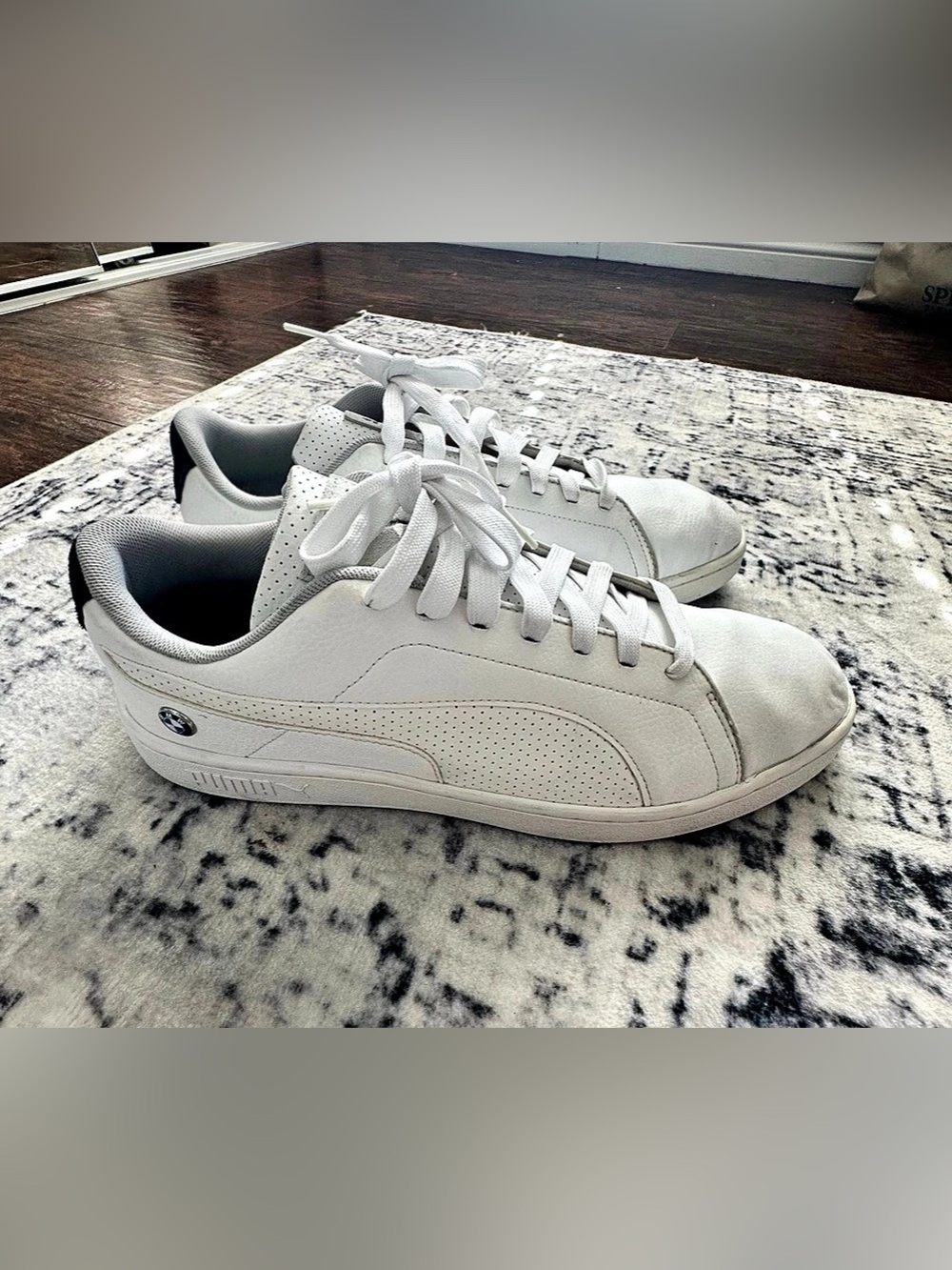 PUMA BMW Motorsport Smash V2 White Men’s 12